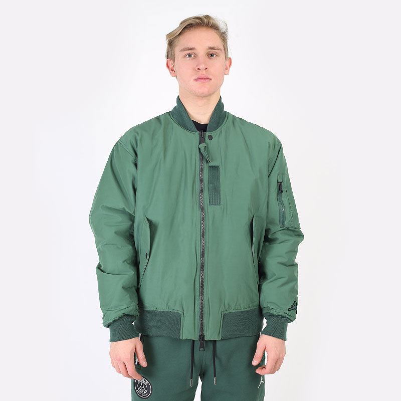 мужская зеленая куртка Jordan MA-1 Essentials Statement DA9796-333 - цена, описание, фото 4